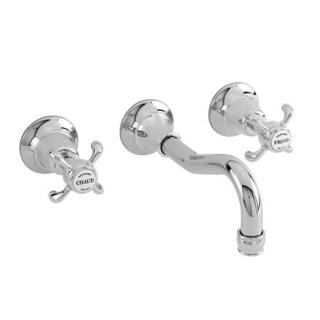 Newport Brass Wall Mount Lavatory Faucet in Polished Chrome 3-1681/26